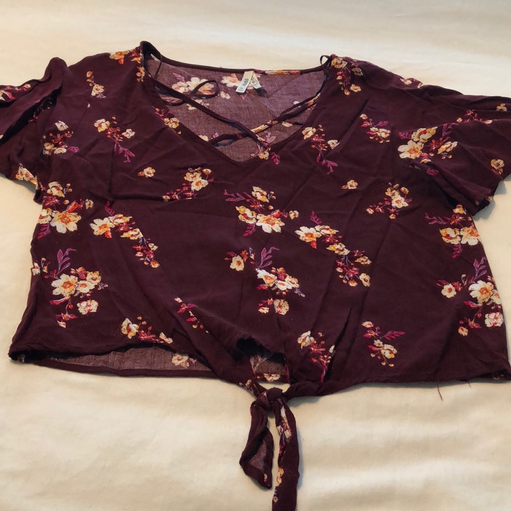 Mudd cropped top
